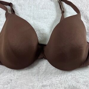 SKIMS Smoothing Intimates Full Coverage Lightly Lined Bra Cocoa 32C BA-TSH-4655
